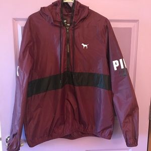 PINK Victoria’s Secret Rain Pullover Jacket Coat